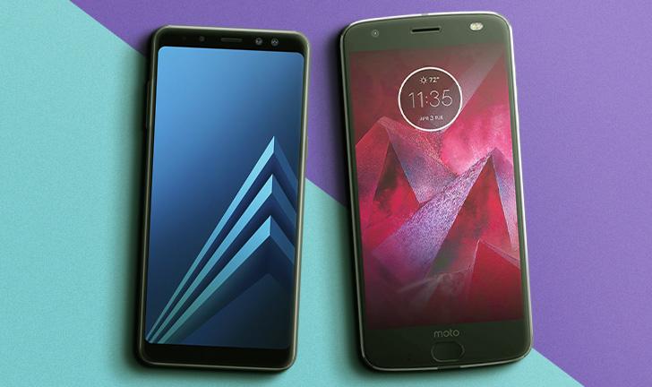 Galaxy A8 vs Moto Z2 Force Galaxy A8 vs Moto Z2 Force