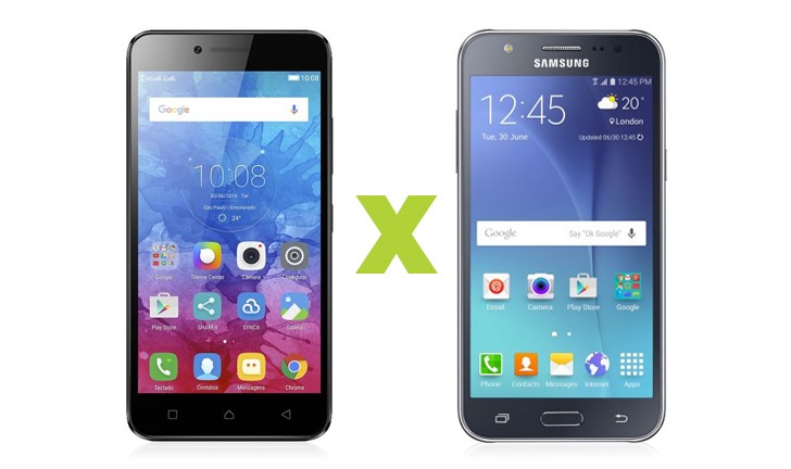 Lenovo Vibe K5 ou Galaxy J5 Lenovo Vibe K5 ou Galaxy J5