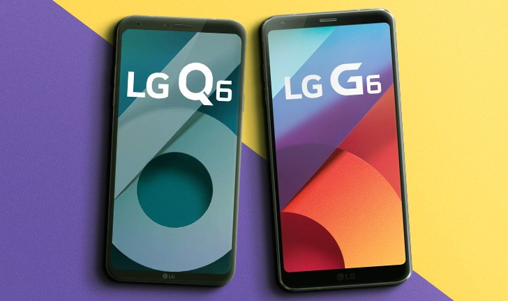 lg q6 vs lg g6, lg g6 e lg q6 lg q6 vs lg g6, lg g6 e lg q6