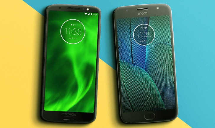 Moto G6 vs Moto G5S Plus Moto G6 vs Moto G5S Plus