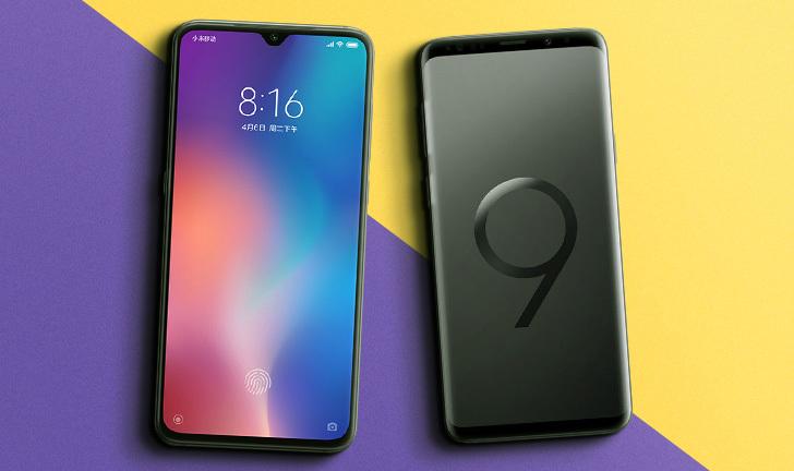 Xiaomi Mi 9 vs Galaxy S9 Xiaomi Mi 9 vs Galaxy S9