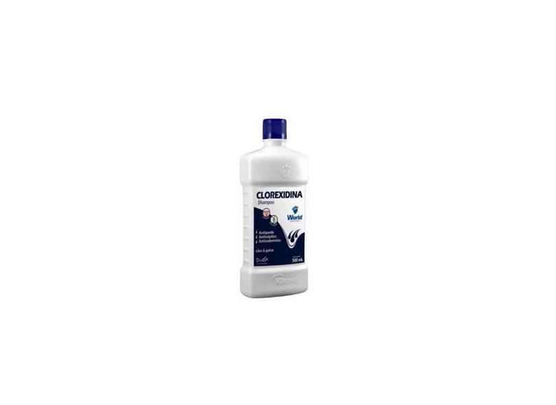 Clorexidina Shampoo World Veterinária 500 Ml Dugs em Promoção é no Buscapé