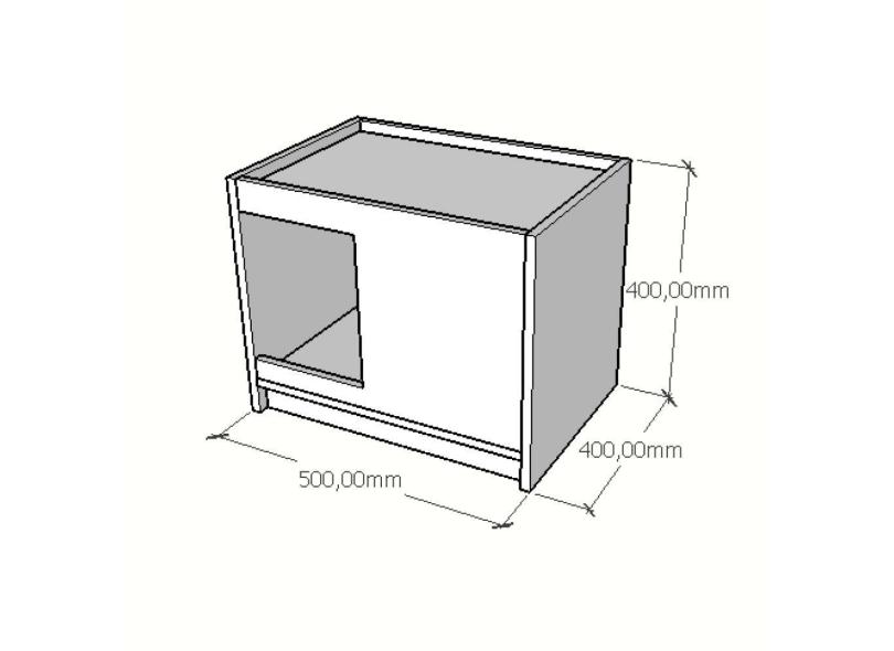 Casinha Caminha Para Gato Bercinho Mdf Modelo En79G02 O Melhor