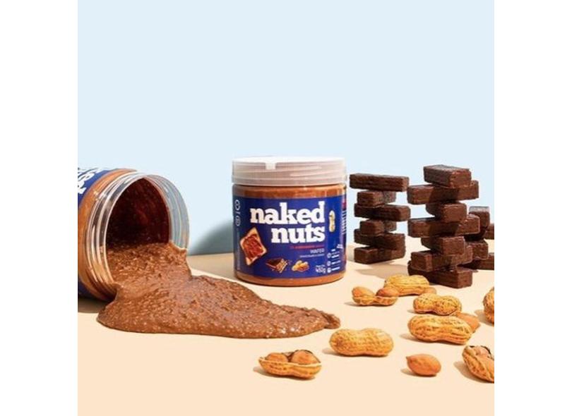 Pasta De Amendoim Fit Naked Nuts Wafer De Chocolate G Em Promo O