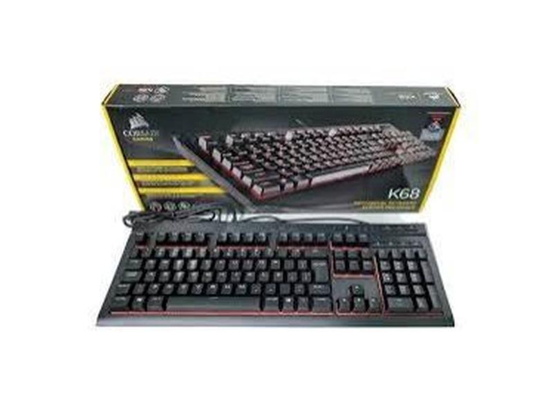 Teclado Mec Nico Corsair K Rgb Switch Cherry Mx Red Ch Br