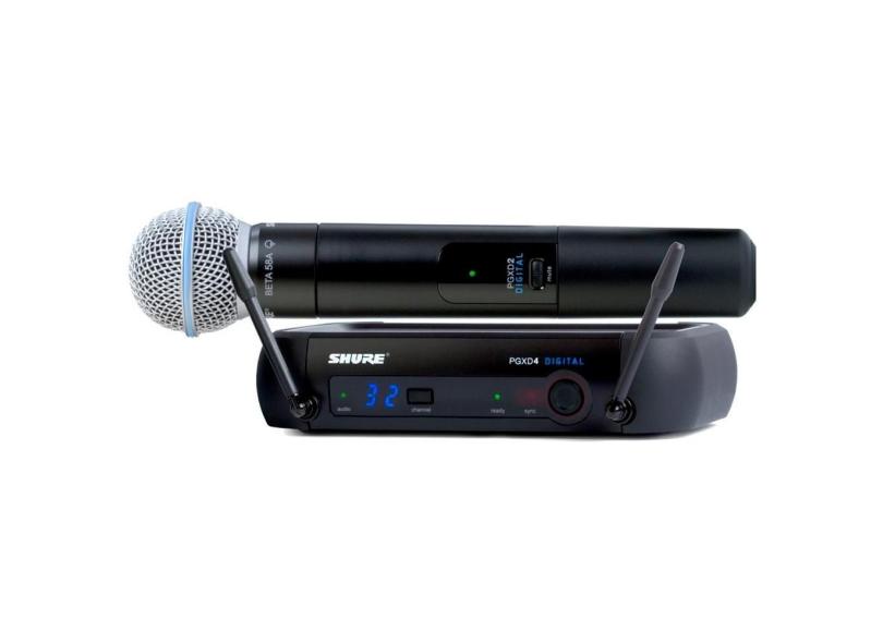 Microfone Shure Pgxd Beta X B Sem Fio De M O Digital O Melhor