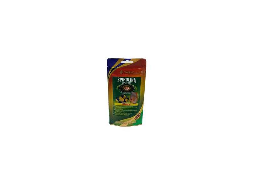 Ração TROPICAL Super Spirulina Forte Granulat Doypack 100g o Melhor