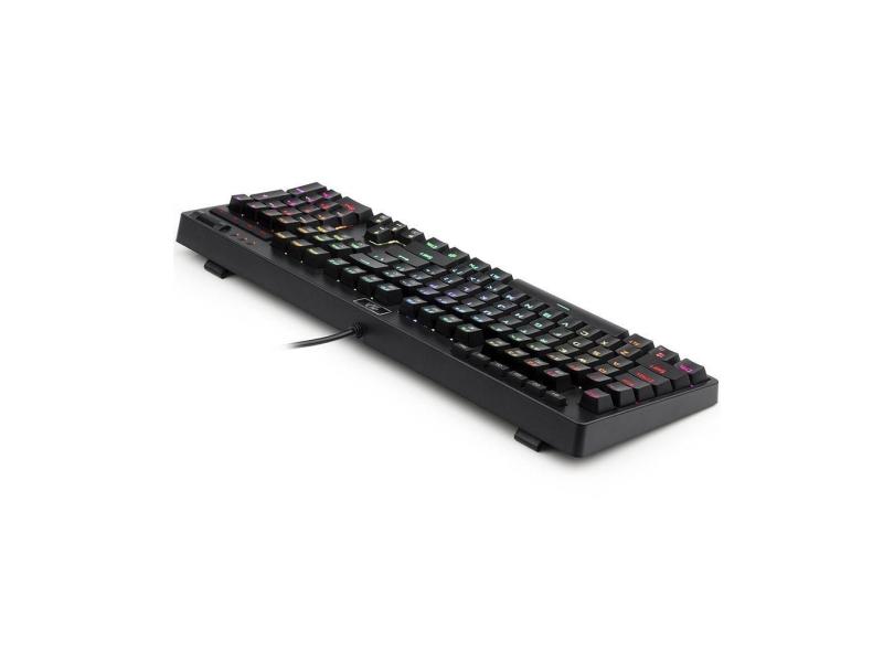 Teclado Mec Nico Gamer Redragon Manyu K Rgb Rgb Switch Blue Pt