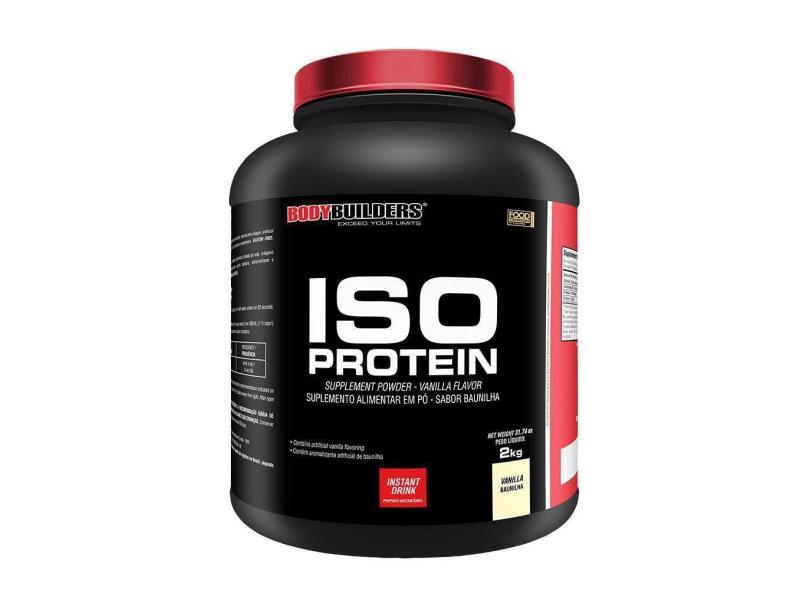 Prote Na Isolada Iso Protein Bodybuilders Kg Sabor Baunilha O