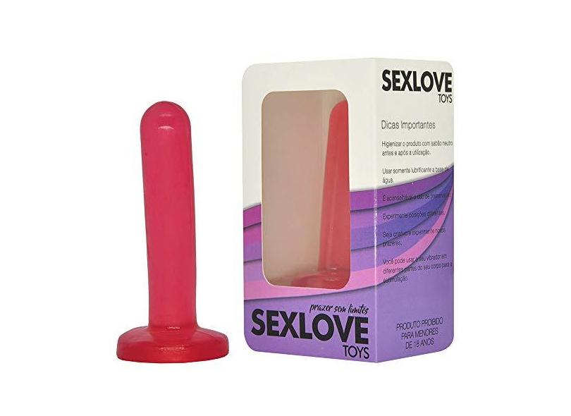 Plug Anal Iniciante Em Gel Vermelho Cm X Cm O Melhor Pre O