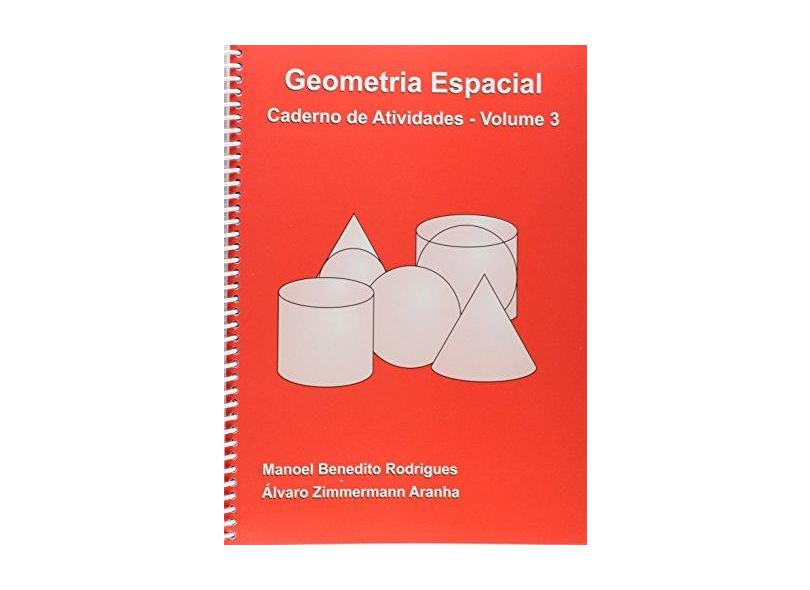 Geometria Espacial Caderno De Atividades Vol Aranha Alvaro