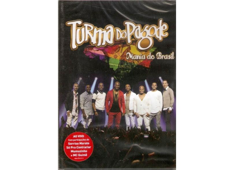 Dvd Turma Do Pagode Mania Do Brasil Ao Vivo o Melhor Preço é no