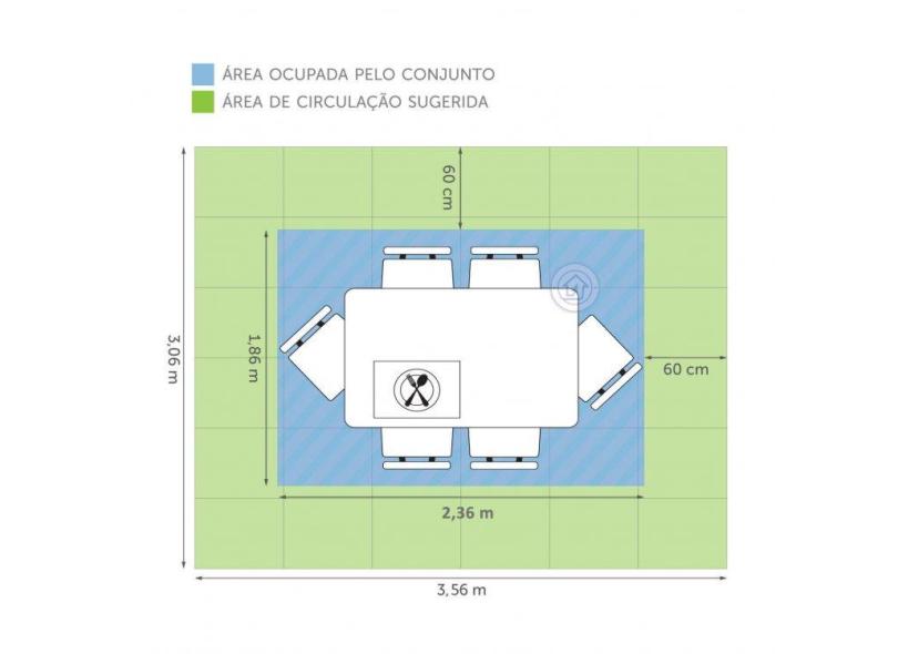 Conjunto Sala De Jantar Mesa Lina Cadeiras Kiara Espresso M Veis