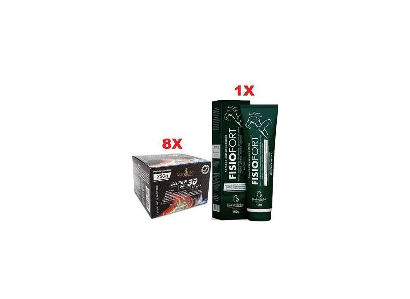 Kit Super Gel Ervas G Pomada Fisio Fort G O Melhor