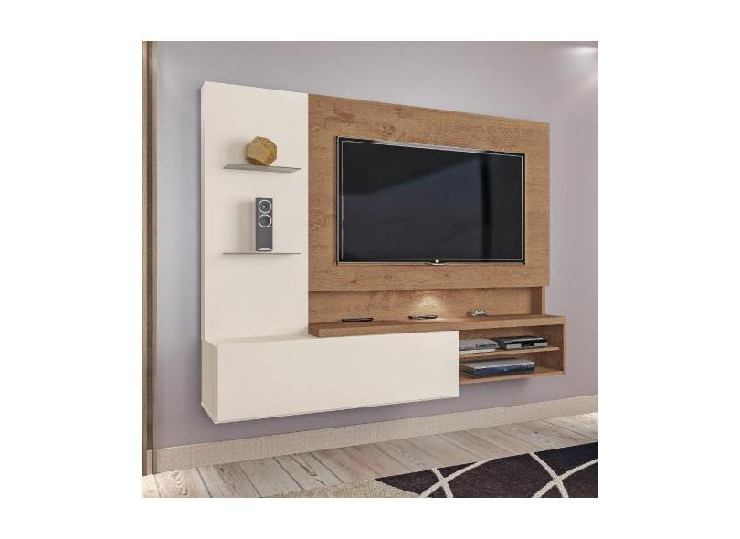 Painel para TV até 55 Polegadas 1 Porta Flex Lugano Atualle em Promoção