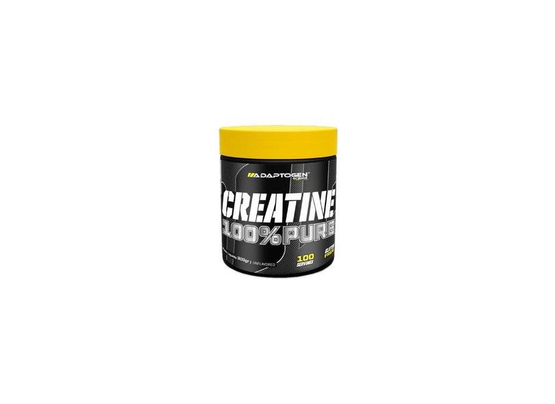 Creatina Platinum Series 300g 100 Pura Adaptogen Science O Melhor