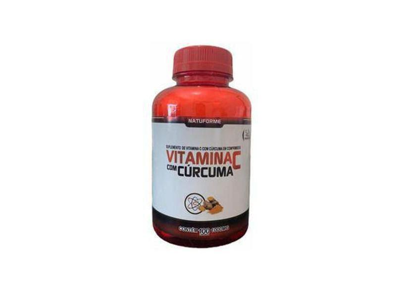 Vitamina C Curcuma 1000Mg 120 Capsulas Natuforme O Melhor