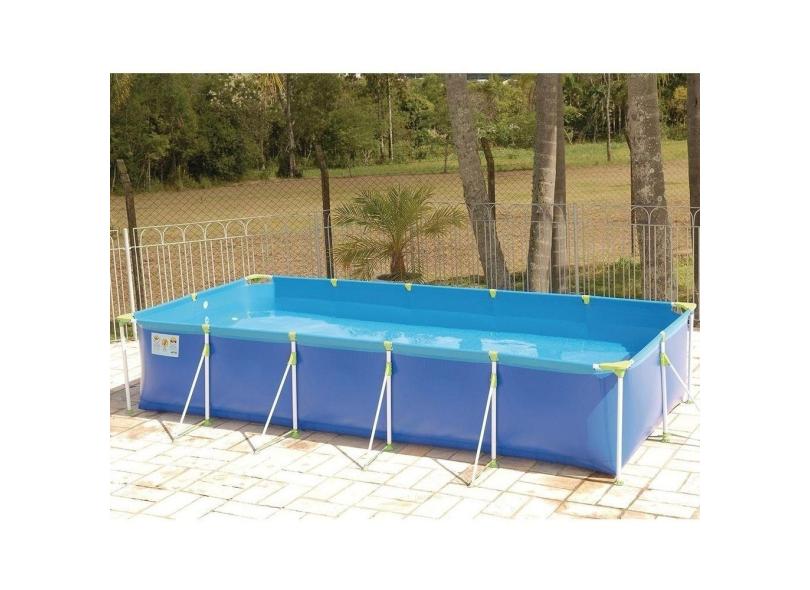 Piscina Retangular 7600 Litros Premium Mor Ultra Resistente O