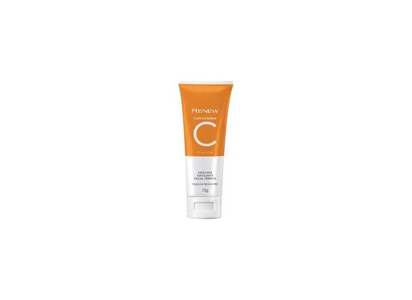 Avon Renew Vitamina C Máscara Esfoliante Facial Térmica 75g o