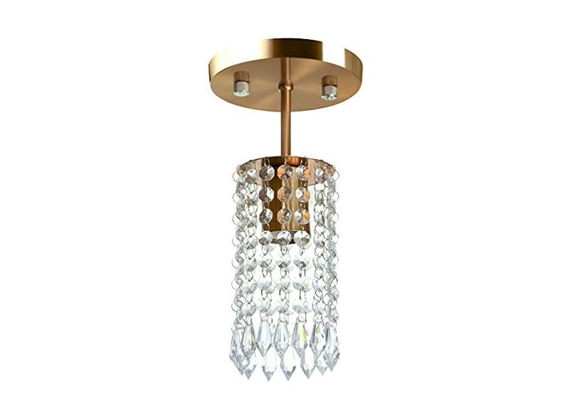 Lustre Clearcrillic Cristal Acrílico Redondo Cobre o Melhor Preço é