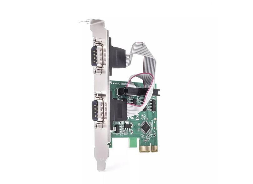 Placa PCI Express Serial 2 portas DB9 KP T89 Knup o Melhor Preço