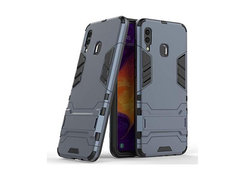 SCIMIN Capa híbrida para Samsung Galaxy A20 Galaxy A20 à prova de