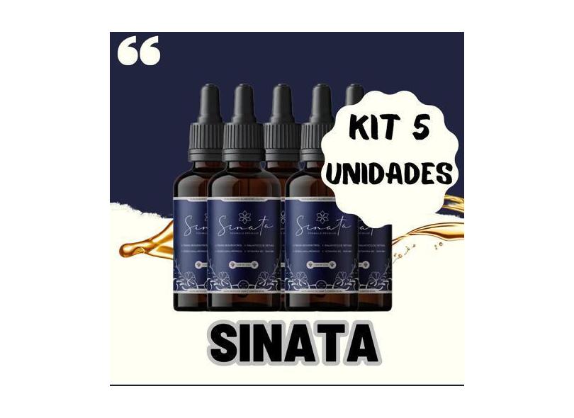 5 Sinata Oficial 30ml Retinol Resveratrol Ácido Hialurônico G4 em