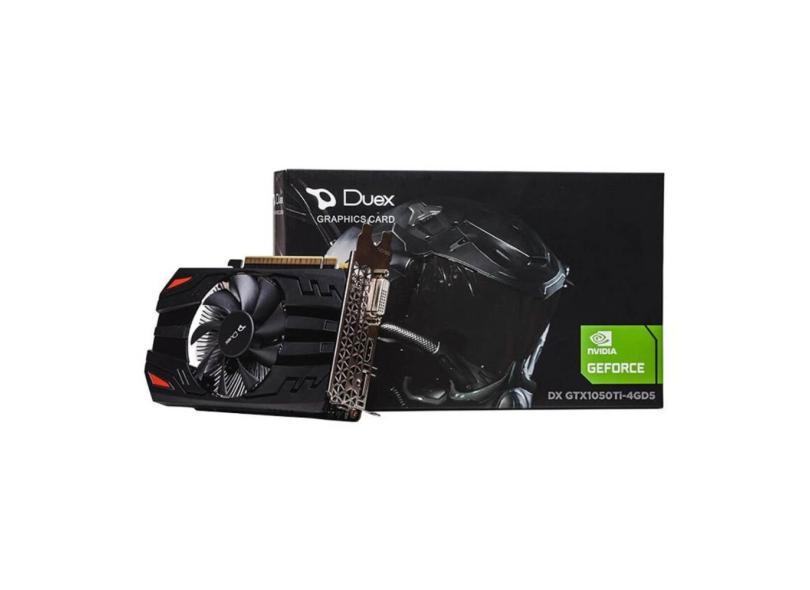 Placa de Vídeo Duex Geforce GTX 1050TI 4GB GDDR5 128 Bits DX