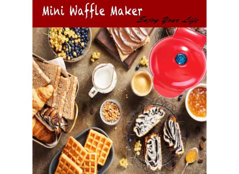 Mini Waffle Maker M Quina De Waffles El Tricos Port Teis Para Fog O