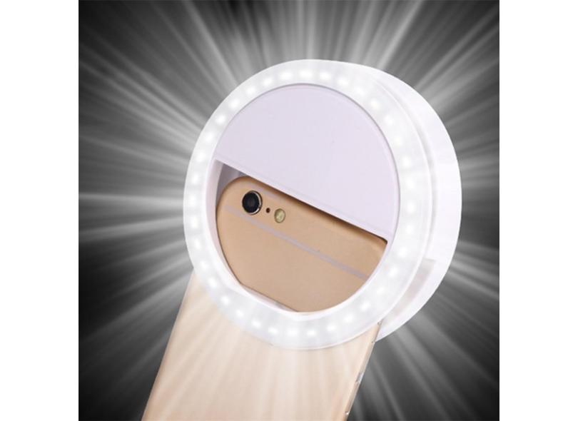 Led Anel Flash Universal Selfie Luz Port Til Do Telefone M Vel Leds