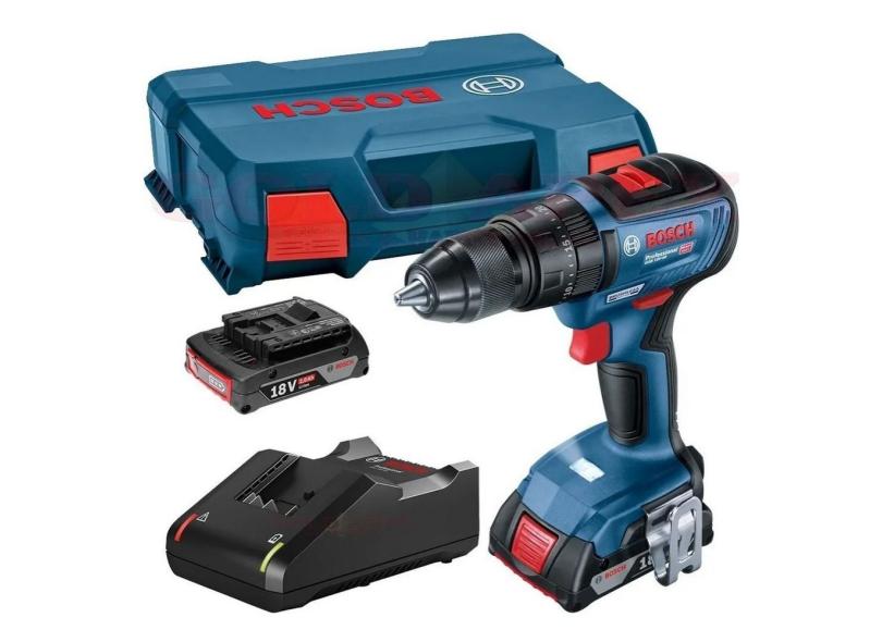 Parafusadeira Impacto Bosch 18v Gsb 18v 50 Brushless 2 Bat em Promoção