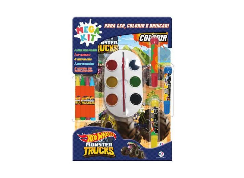 Livro Hot Wheels Ler Colorir E Brincar em Promoção é no Buscapé