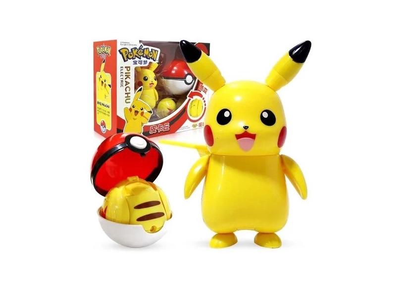 Brinquedo Pokemon Figura Pikachu Em Promo O No Buscap