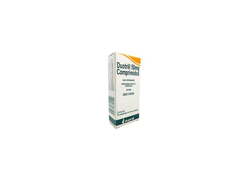 Antimicrobiano Duprat Duotrill 50mg 10 Comprimidos O Melhor