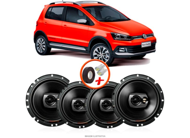 Kit Alto Falante Pioneer Vw Cross Fox Ts Br X W Rms Ohms