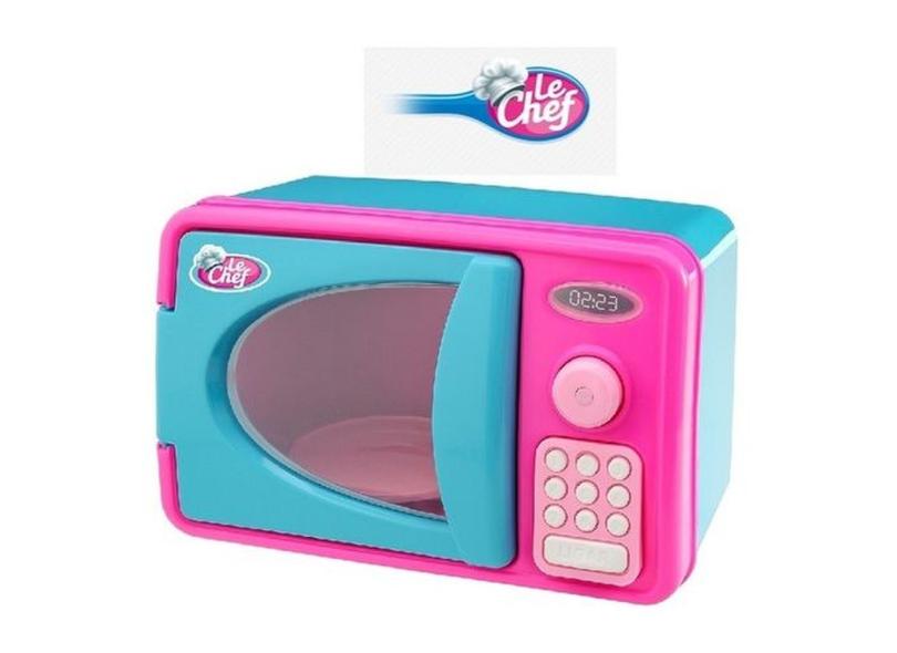 Microondas Infantil Le Chef C Luz Som Usual Brinquedos O Melhor