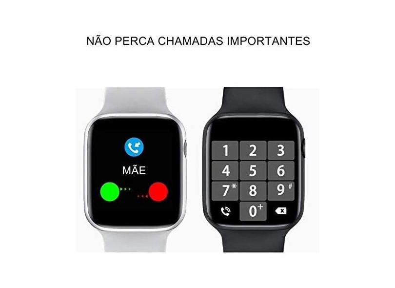 Relogio Smartwatch Inteligente Lite W26 Tela Infinita 44m Touch