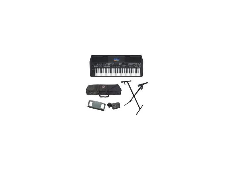 Teclado Arranjador Yamaha Psr Sx600 Suporte X Capa O Melhor