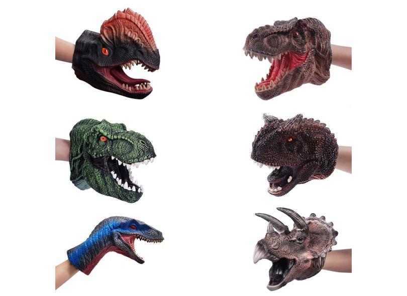 Fantoche De M O De Dinossauro Macio Tyrannosaurus Rex Boneco De M O De