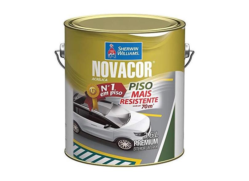 Tinta Acr Lica Novacor Piso Mais Resistente Premium Verde Litros