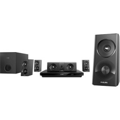 Home Theater Philips com Blu-Ray 3D 1.000 W 5.1 Canais Karaokê 1 HDMI HTB3520X/78