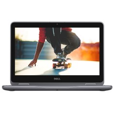 Notebook Conversível Dell Inspiron 3000 Intel Pentium N3710 4GB de RAM HD 500 GB 11,6" Touchscreen Windows 10 I11-3168-A10