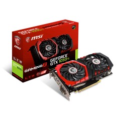 Placa de Video NVIDIA GeForce GTX 1050 Ti 4 GB GDDR5 128 Bits MSI GTX 1050 Ti GAMING X 4G