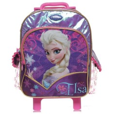 Mochila com Rodinhas Escolar Dermiwil Frozen Elsa M 60212