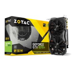 Placa de Video NVIDIA GeForce GTX 1070 Ti 8 GB GDDR5 256 Bits Zotac ZT-P10710G-10P