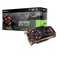 Placa de Video NVIDIA GeForce GTX 1060 6 GB GDDR5 192 Bits PNY VCGGTX10606XGPB-OC