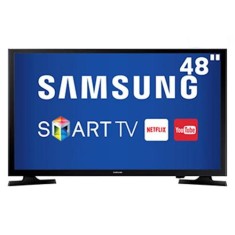 Smart TV TV LED 48" Samsung Série 5 Full HD Netflix 48J5200 2 HDMI