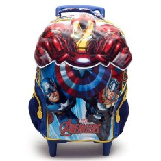 Mochila com Rodinhas Escolar Xeryus Vingadores Action 14 6271