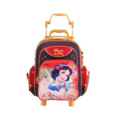 Mochila com Rodinhas Escolar Dermiwil Branca de Neve M 60075