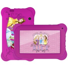 Tablet Multilaser 8GB LCD 7" Android 4.4 (Kit Kat) 2 MP Disney Princesas NB239